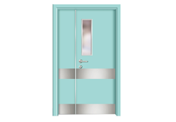 Operating room door manufacturer cannot leave the development of green